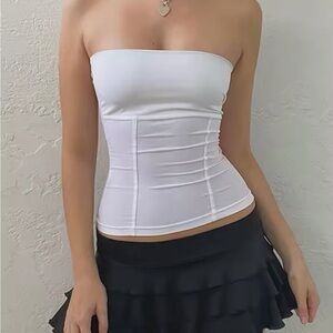 White tube top